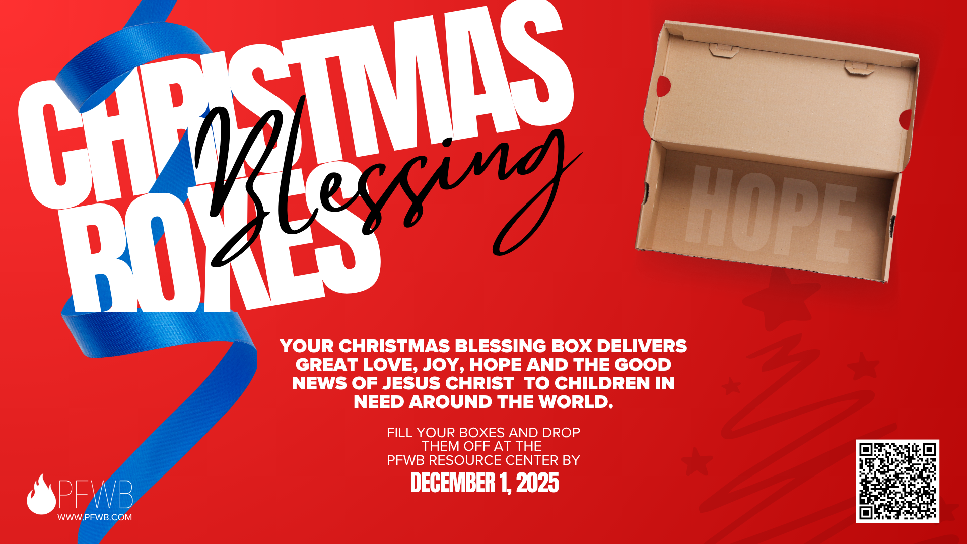 Christmas Blessing Boxes